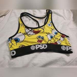 Spongebob sports bra